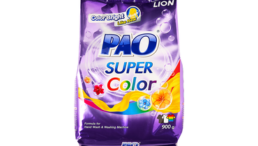 Изображение товара Стиральный порошок Lion PAO Super Color Антибактериальный для цветного белья 900 г