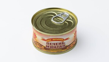 Изображение товара Печень минтая натуральная, 120 г
