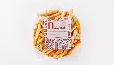 Изображение товара Хлебные палочки со льном и кунжутом