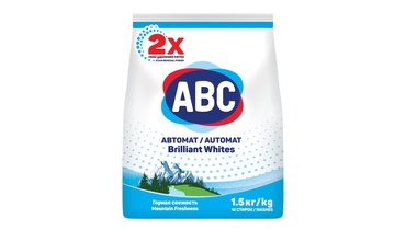 Изображение товара Стиральный порошок ABC Свежесть гор для белого белья 1.5 кг Турция