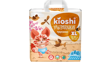Изображение товара Подгузники-трусики Kioshi Ультратонкие XL 12-18 кг 36 шт