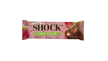 Изображение товара Батончик глазированный FitnesShock Малиновый 45 г