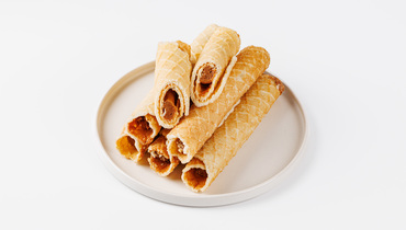 Изображение товара Вафельные трубочки с вареной сгущенкой 150 г