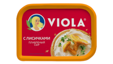 Изображение товара Сыр плавленый Viola с лисичками 50% 200 г