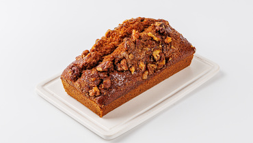 Изображение товара Банановый кекс с орехом ВкусВилл постный десерт 300 г