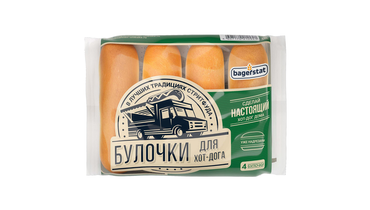 Изображение товара Булочка для хот-дога Bagerstat 240 г