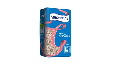 Изображение товара Крупа перловая Мистраль 900 г