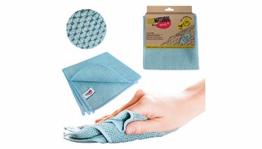Изображение товара Салфетка хозяйственная York Eco Natural Океан из микрофибры 30х30 см