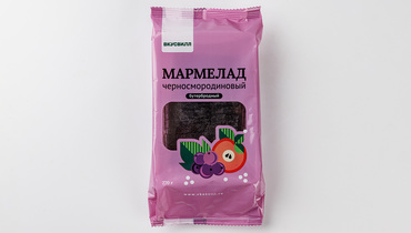 Изображение товара Мармелад бутербродный черносмородиновый