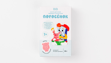 Изображение товара Детское мыло твердое туалетное "Поросенок"