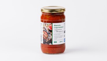 Изображение товара Фасоль стручковая крупная, с овощами