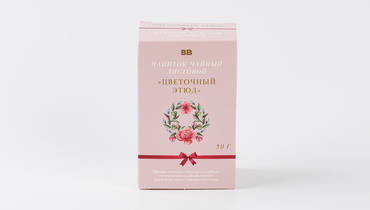Изображение товара Напиток чайный "Цветочный этюд", листовой