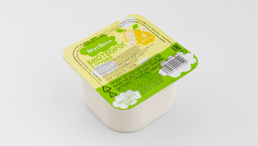 Изображение товара Детский творог Груша 4,2% ВкусВилл натуральный гипоаллергенный для малышей