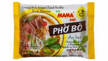 Изображение товара Рыбная рисовая лапша Мама Фо Бо Тайская со вкусом говядины 55 г