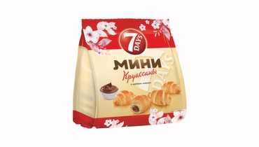Изображение товара Мини круассаны 7DAYS c кремом какао 265 г