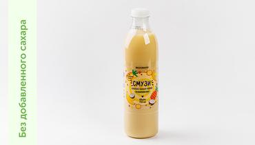 Изображение товара Смузи Ананас-Банан-Кокос 750 мл ВкусВилл натуральный фруктовый напиток