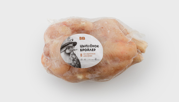 Тушка ц/б на зерновом откорме, замороженная