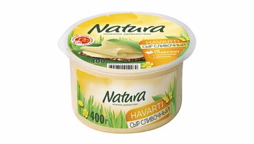 Изображение товара Сыр Natura Сливочный цилиндр 400 г