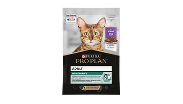 Изображение товара Влажный корм PRO PLAN® с уткой для взрослых кошек в соусе