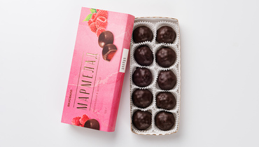 Изображение товара Мармелад "Малиновый в шоколаде"