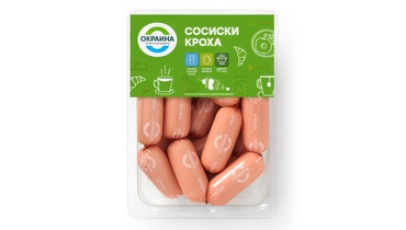 Изображение товара Сосиски Окраина Кроха охлажденные 420 г