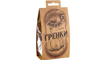 Изображение товара Гренки Волнистые жареные со вкусом чеснока 75 г