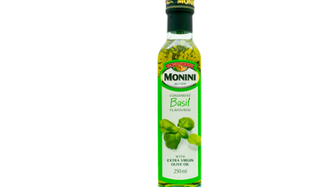 Изображение товара Масло оливковое Monini Extra Virgin с ароматом базилика 250 мл