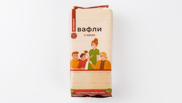 Изображение товара Вафли с какао, 350 г