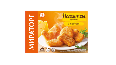 Изображение товара Наггетсы Мираторг куриные с сыром 300 г