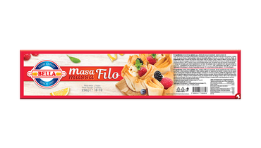Изображение товара Тесто Фило охлажденное BulgarFood Bella 250 г