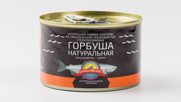 Изображение товара Горбуша натуральная, 250 г