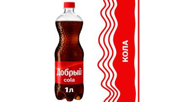Изображение товара Напиток газированный Добрый Cola 1 л