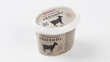 Изображение товара Сыр творожный "Козий", 140 г