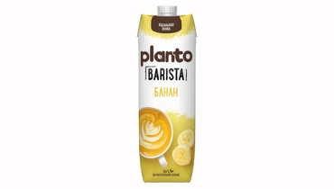 Изображение товара Напиток соево-банановый Planto Barista обогащенный кальцием ультрапастеризованный 1 л