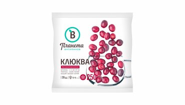 Изображение товара Клюква Планета Витаминов замороженная 250 г