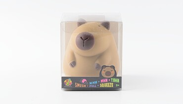 Изображение товара Мягкая игрушка-антистресс Капибара, 9×7,5 см, для расслабления и игр