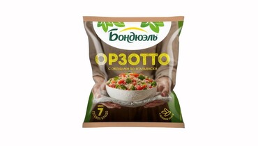 Изображение товара Смесь овощная Бондюэль Орзотто по-итальянски замороженная 400 г