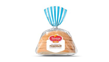 Изображение товара Хлеб Лимак Подовый на камне нарезанный 350 г натуральный ржано-пшеничный