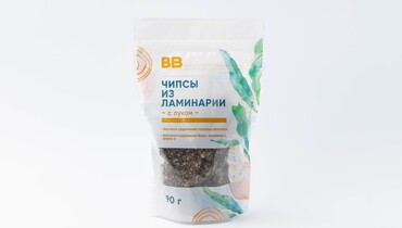 Изображение товара Чипсы из ламинарии с луком, 90 г