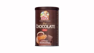 Изображение товара Напиток Elza Горячий шоколад растворимый ж/б 325 г