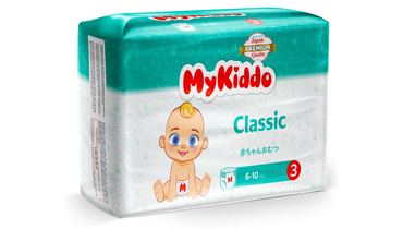 Изображение товара Подгузники-трусики MYKIDDO Classic M 6-10 кг 38 шт
