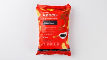 Изображение товара Чипсы картофельные со вкусом соевого соуса (рифленые)