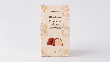 Изображение товара Конфеты "Трюфель из белого шоколада"