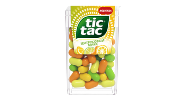 Изображение товара Драже Tic Tac освежающее цитрусовый микс 16 г