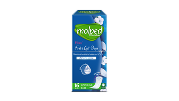Изображение товара Прокладки ежедневные Molped First&Last Days удлиненные 16 шт