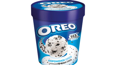 Изображение товара Мороженое Oreo с кусочками печенья 480 мл