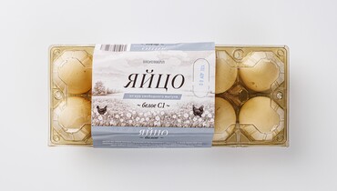 Изображение товара Яйцо куриное от кур свободного выгула (С1) белое