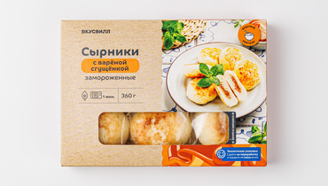Изображение товара Сырники с вареной сгущенкой, зам.