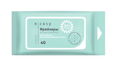 Изображение товара Ирейзеры для лица E-rasy Очищающие для жирной и комбинированной кожи 40 шт/уп