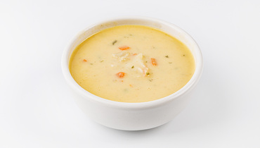 Изображение товара Сливочный суп с креветками и треской от ВкусВилл